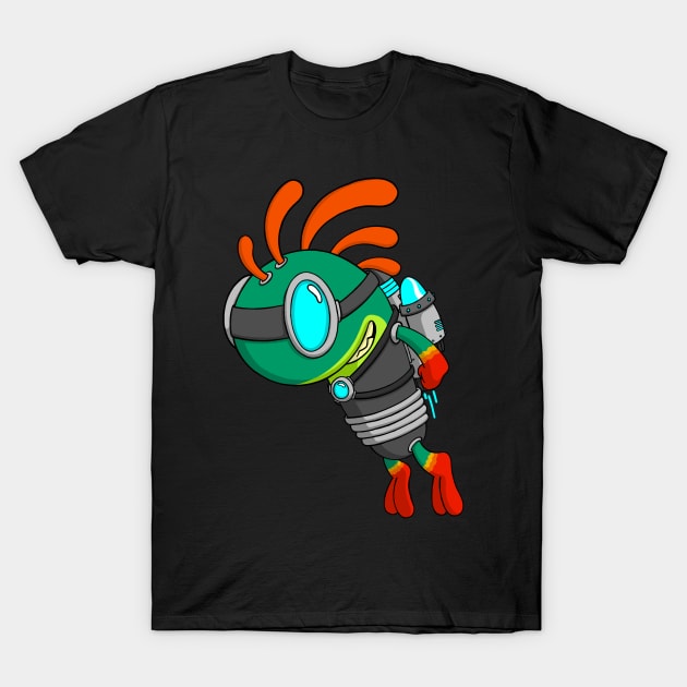 Space Loc T-Shirt by joshbaldwin391